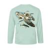 Kobalt1 Boys 2T-18 Sea Turtle Water Sport Fishing UPF Performance Shirt (5-6) view 2