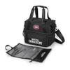 PICNIC TIME NHL Montreal Canadiens Tarana Lunch Bag Cooler with Utensils Made from Recycled Material, Lunch Box with Picnic Set, Upcycled Lunch Cooler Bag, (Carbon Black) view 1