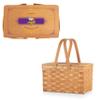 PICNIC TIME NFL Minnesota Vikings Poppy Personal Picnic Basket, Insulated Lunch Bag, Retro Lunch Box, (Beige) view 2