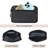NGIL Crossbody Belt bag for Woman, Crossbody Pack, Small Belt Pack for Women, Workout, Traveling, Running Hip Bag, Hiking Waist Bag with Adjustable Strap (Onyx) view 3