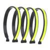 POPETPOP 8pcs Reflective Cycling Trouser Clips for Men Riding Accessory Thigh Straps Bike Trouser Reflective Bands view 4