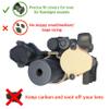 Hammy3DPrints Light/Lens Cover with Tip Grip for Weapon Mounted Flashlights Higher-Temp PETG-CF (Black, Army Tek Viking) view 3