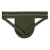 GYM Mens Old School Jockstrap with 2" Waistband (Army Green, X-Large) view 3