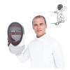 KXJPIZIYB 900N Fencing Mask, Foil Fencing Helmet, Fencing Gear Protective, Foil Athlet Competition Fencing Mask(Medium) view 2