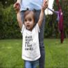 3T White Toddler Don't Scare Me I Fart Easily Funny Toddler T-Shirt view 3
