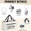 Layhit 3 Pcs Valentines Karate Gifts for Boys Taekwondo Karate Bag Martial Arts Duffel Bag 24 oz Stainless Steel Water Bottle Keychain for Kids Adults Taekwondo Lover Gifts(White) view 4