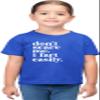 2T Royal Toddler Don't Scare Me I Fart Easily Funny Toddler T-Shirt view 2