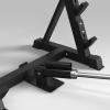 CYzpf Dumbbell Rack 4 Tier Heavy Duty Weight Rack Home Gym Dumbbell Storage Stand Storage Stand Large Multi-Layer Weight Plates Holder Weight Sets,Black1 view 3
