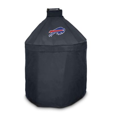 FANMATS 42769 NFL - Buffalo Bills - Black KAMADO Style Grill Cover with Primary Logo - 27" x 27" x 40"