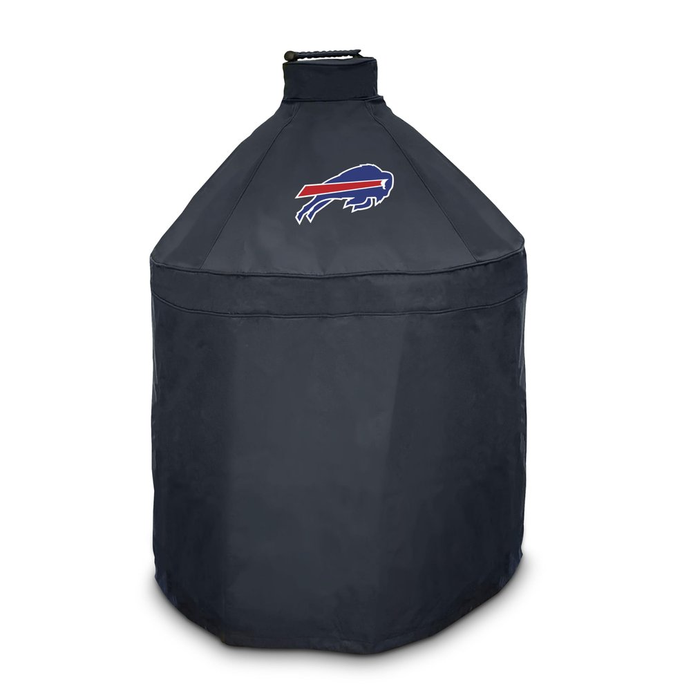 FANMATS 42769 NFL - Buffalo Bills - Black KAMADO Style Grill Cover with Primary Logo - 27" x 27" x 40"