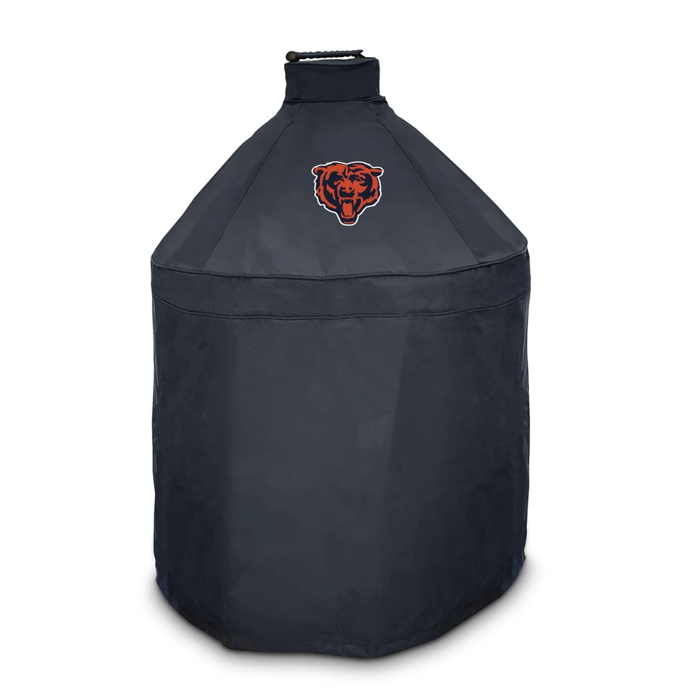 FANMATS 42772 NFL - Chicago Bears - Black KAMADO Style Grill Cover with Primary Logo - 27" x 27" x 40"