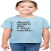 3T Light Blue Toddler Don't Scare Me I Fart Easily Funny Toddler T-Shirt view 2
