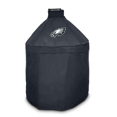 FANMATS 42770 NFL - Philadelphia Eagles - Black KAMADO Style Grill Cover with Primary Logo - 27" x 27" x 40"