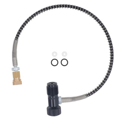 Quick Refill Adapter, Erosion G5/8 Thread Filling Hose Wide Compatibility for HPA CO2 Air Tank