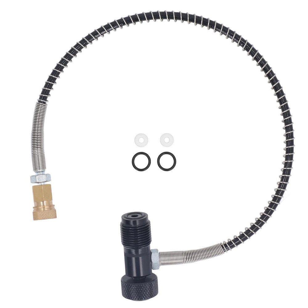 Quick Refill Adapter, Erosion G5/8 Thread Filling Hose Wide Compatibility for HPA CO2 Air Tank