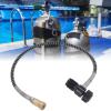Quick Refill Adapter, Erosion G5/8 Thread Filling Hose Wide Compatibility for HPA CO2 Air Tank view 3