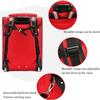 HEYUNDUO Emergency First Aid Bag, Portable First Aid Bag High Capacity Backpack, Waterproof Trolley Rolling Medical Bag(Orange) view 3