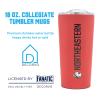 Decorvo Officially Licensed Collegiate Stainless Steel Tumbler - Double Walled Insulated Travel Tumbler with Slide Lid - 18 oz (Northeastern) view 3