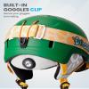 OutdoorMaster Kids Ski Helmet and Goggles Set, Durable PC Shell & EPS Foam, Snow Helmet with 12 Cooling Vents, Adjustable Dial Fit, Safety-Certified for Boys & Girls view 4