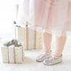 Otter MOMO Toddler/Little Girls Flower Girl Ballerina Flats Shoes Slip-on School Party Silver Dress Shoes Size 5 view 3