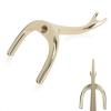 equlup Pool Cue Bridge Head, Imitation Elephant Nose Billiards Stick Fork Holder Accessory Portable Snooker Cue Rests for Pool Table view 1
