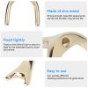 equlup Pool Cue Bridge Head, Imitation Elephant Nose Billiards Stick Fork Holder Accessory Portable Snooker Cue Rests for Pool Table view 2