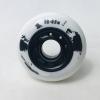 GXBHSP Inline Skate Wheels 72mm 76mm 80mm Inline Skate Replacement Wheels with Bearings Installed for Indoor and Outdoor (White,80mm) view 4