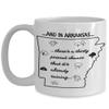 Arkansas Map, Arkansas Mug, Arkansas Weather, conway arkansas, view 1