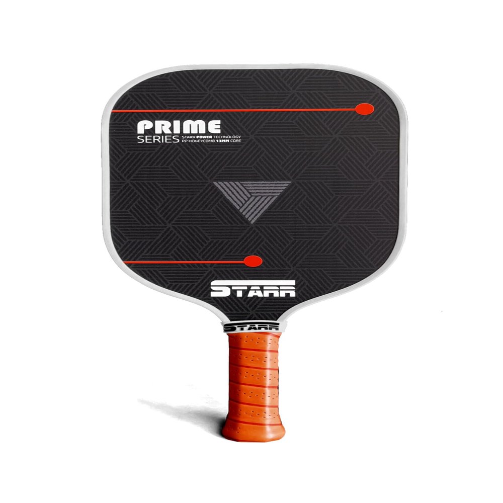 STARR Prime Series Pickleball Paddle | 13mm Honeycomb Core | Fiber Glass Surface (Prime Geometric)