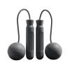 Cordless Skipping Rope, Cordless Skipping Rope, Weighted Design, Quiet, Easy Use for Fitness (Black) view 1