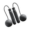 Cordless Skipping Rope, Cordless Skipping Rope, Weighted Design, Quiet, Easy Use for Fitness (Black) view 2