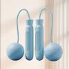 Cordless Skipping Rope, Cordless Skipping Rope, Weighted Design, Quiet, Easy Use for Fitness (Blue) view 2