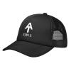 Appalachian Trail Logo Trucker Hat - Mesh Baseball Snapback Cap for Men Or Women Outdoors Black view 2