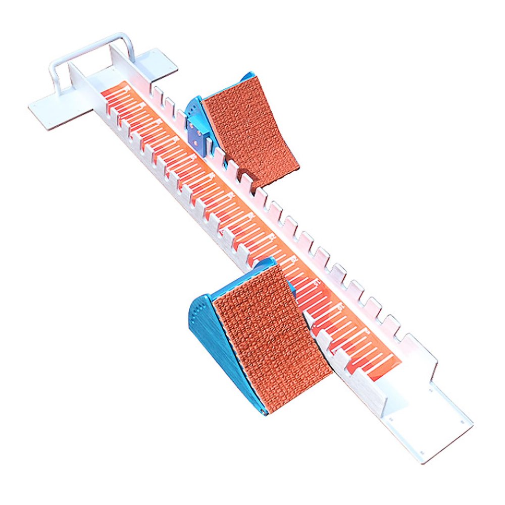 GMQJSQQQ Professional Starting Blocks for Track and Field Sprinters, Super Grippy Ground Nails + Multi-Angle Adjustable Pedals, Track Blocks Suitable for Rubber or Cinder Tracks