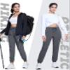 TACVASEN Womens Joggers with Pockets Lightweight Quick Dry High Waisted Hiking Pants Athletic Camping Golf Dark Grey XL view 2