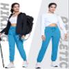 TACVASEN Lightweight Joggers Women Quick Dry High Waisted Hiking Athletic Workout Track Pants with Pockets Lake Blue S view 2
