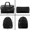 Custom Large Duffel Bags for Men Women Overnight Bags Adults Gym Duffel Bag for Training Soccer Swim Yoga Travel Grey view 2