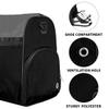 Custom Large Duffel Bags for Men Women Overnight Bags Adults Gym Duffel Bag for Training Soccer Swim Yoga Travel Grey view 3