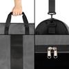 Custom Large Duffel Bags for Men Women Overnight Bags Adults Gym Duffel Bag for Training Soccer Swim Yoga Travel Grey view 4
