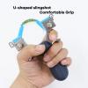Professional Powerful Slingshot Solid Stainless Steel Slingshot for Hunting High Precision Slingshot for Adults with 10 Slingshot Flat Rubber Bands 1 Slingshot Bag view 4