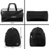 Custom Large Duffel Bags for Men Women Overnight Bags Adults Gym Duffel Bag for Training Soccer Swim Yoga Travel Light Grey view 2