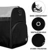 Custom Large Duffel Bags for Men Women Overnight Bags Adults Gym Duffel Bag for Training Soccer Swim Yoga Travel Light Grey view 3