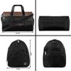 Customizable Large Gym Duffel Bag for Men Women Football Bags for Equipment Weekender Carry on Duffle Bags Brown view 2