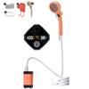 ACAGALA Portable Camping Shower Pump Rechargeable Electric Shower Pump with Intelligent Digital Display view 1