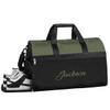 Custom Large Duffel Bags for Men Women Overnight Bags Adults Gym Duffel Bag for Training Soccer Swim Yoga Travel Dark Green view 1