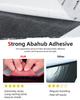 Abahub EVA Foam Boat Decking 96''x36'' Self-Adhesive Faux Teak Marine Flooring Sheet Traction Pad for Boats Surfboard, Gray with Red Seam Lines view 2