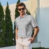 AYUNIX Golf Shirts for Men Music Note Funny Education Polo Shirts Short Sleeve Moisture Wicking Performance Golf Polos view 3
