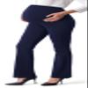 AFITNE Womens Maternity Pants for Work Over The Belly with Pockets Soft Comfy Bootcut Flare Pregnancy Dress Pants Bell Bottom Casual Stretchy Lounge Bootleg Office Slacks Navy Blue 31" S
