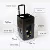 FJYAWEN Automatic Tennis Ball Machine, Portable Tennis Ball Launcher/Launcher for All Levels Training and Practice, Pre-Programmed and Customized Drills view 2
