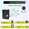 FJYAWEN Automatic Tennis Ball Machine, Portable Tennis Ball Launcher/Launcher for All Levels Training and Practice, Pre-Programmed and Customized Drills view 3